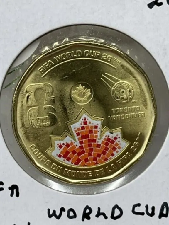 2026 Cdn Loonie - Fifa World Cup
