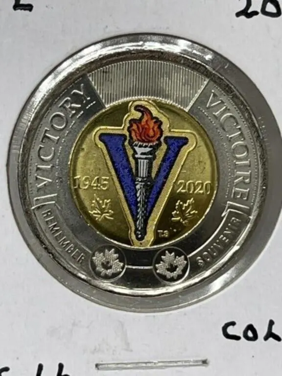 2020 Cdn Toonie - Victory - Coloured