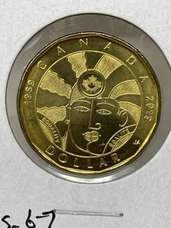 2019 Cdn Loonie