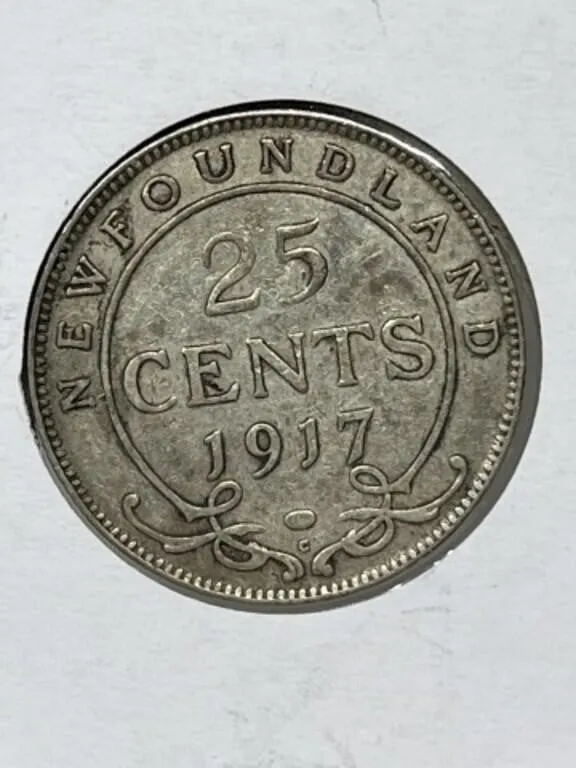 1917 Nfld 20 Cents