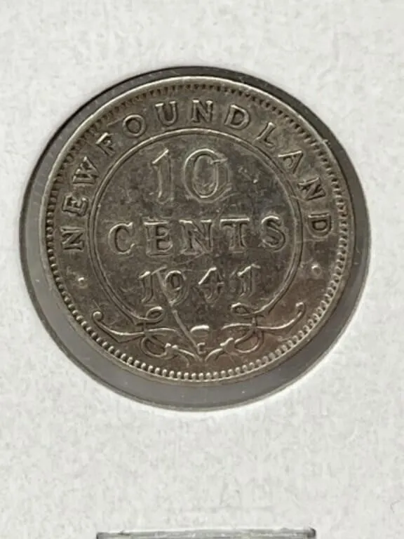 1941 Nfld 5 Cents