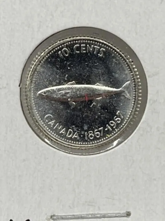 1967 Cdn 10 Cents