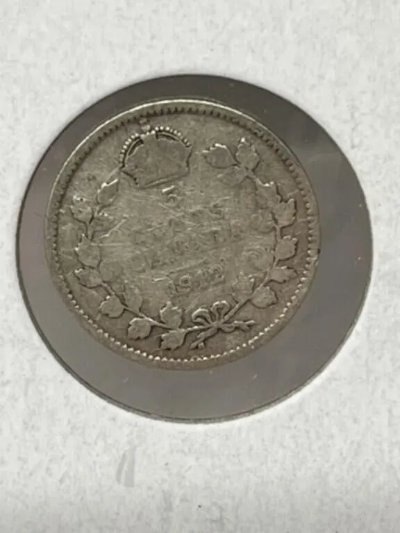 1912 Cdn 5 Cents