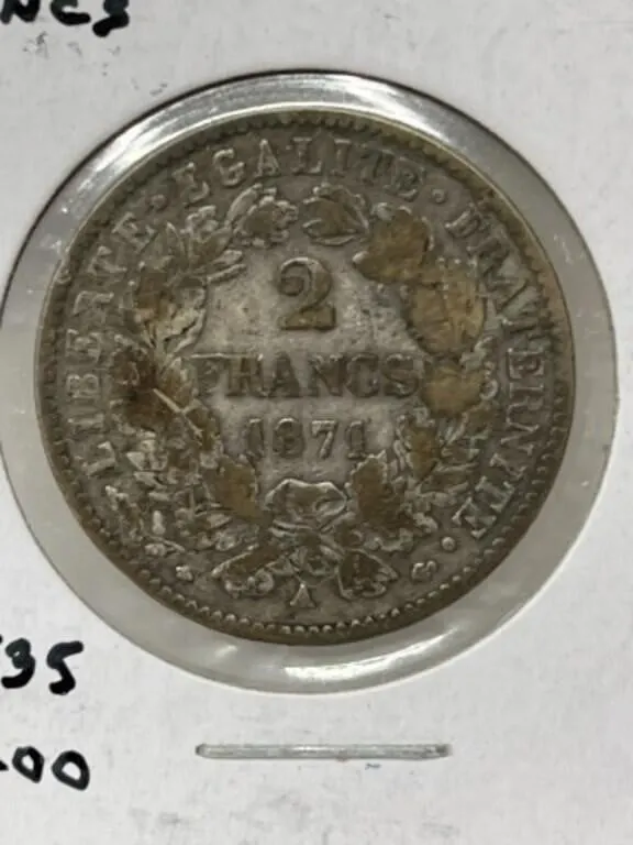 1871a France 2 Francs