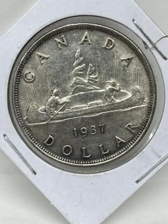 1937 Cdn Dollar Coin