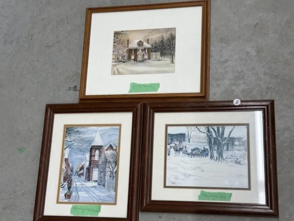 3 Trisha Romance Framed Prints