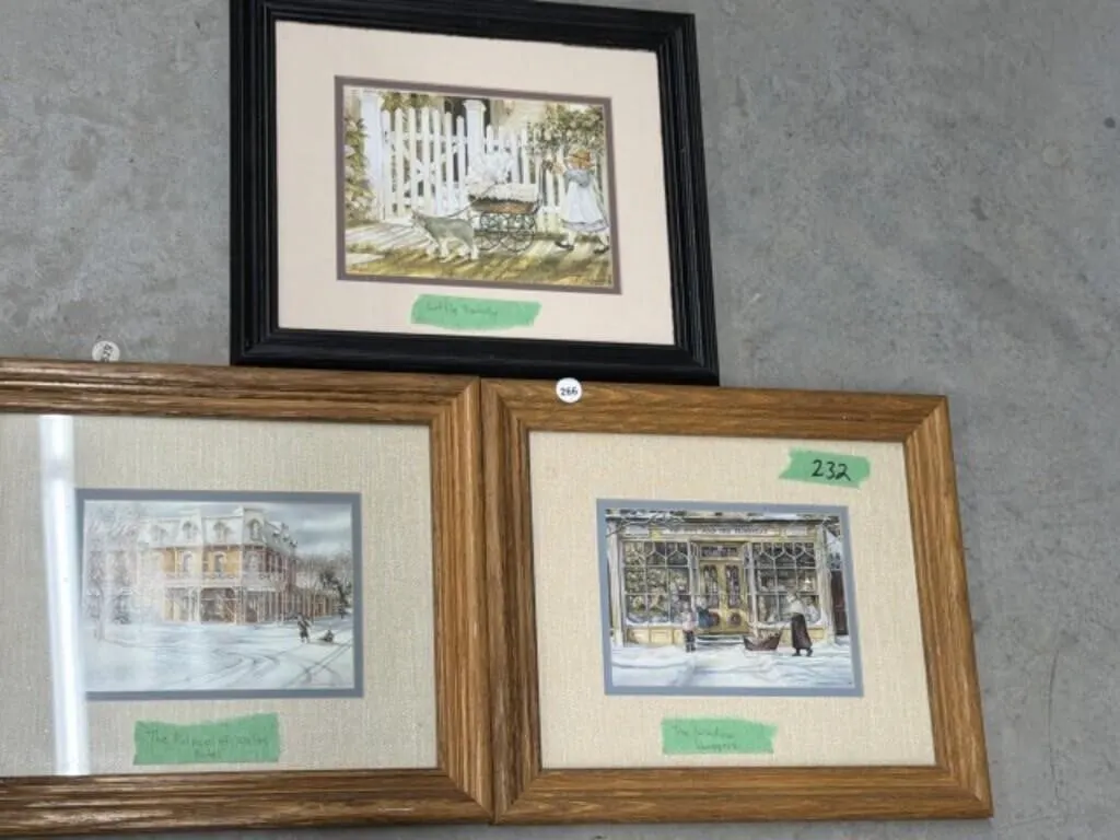 3 Trisha Romance Framed Prints