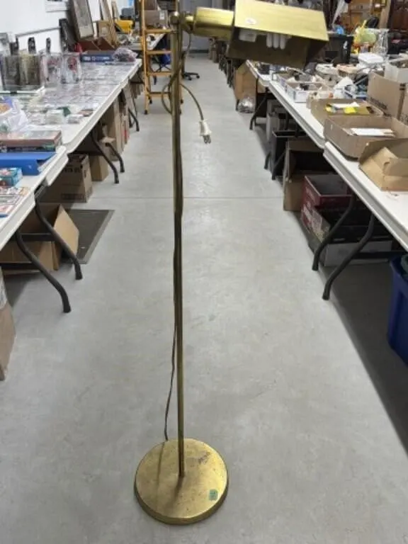 Brass Floor Lamp