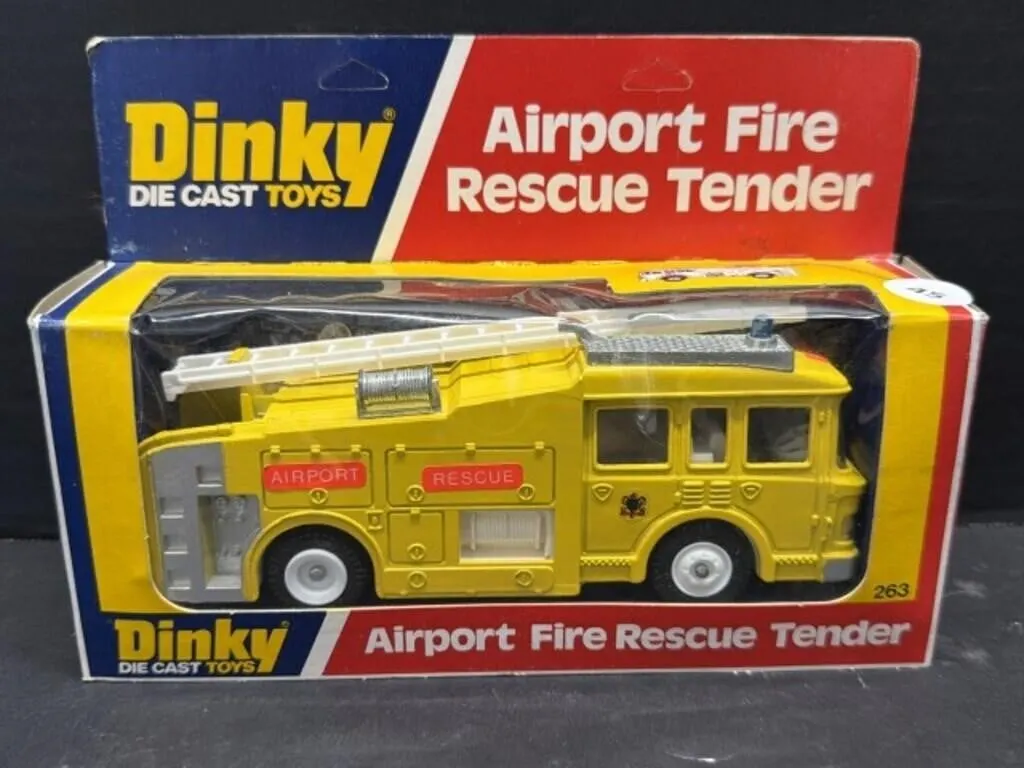 Dinky Toys - Airport Fire Rescue Tender