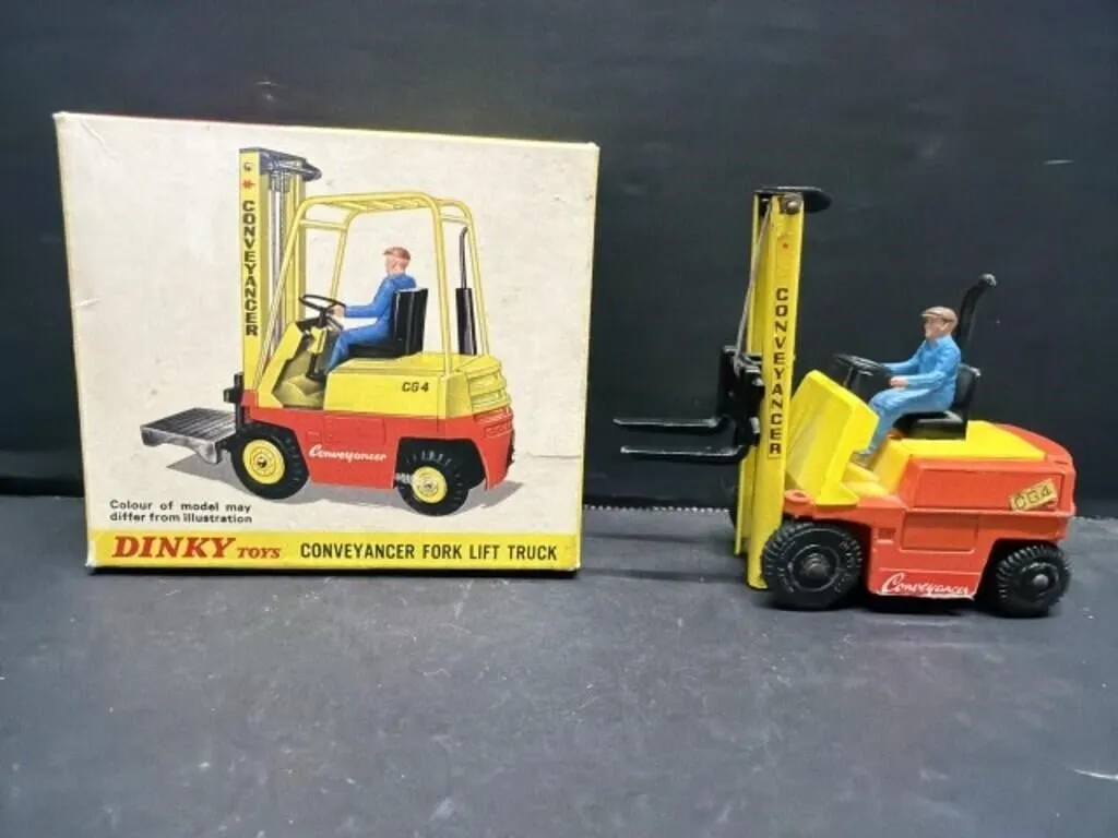 Dinky Toys Conveyance Fork Lift Truck in