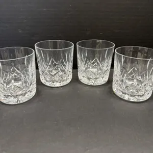 Waterford Crystal Whiskey Tumblers (4)