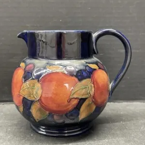 Moorcroft Pomegranate Pattern Pitcher, 5.5 " tall