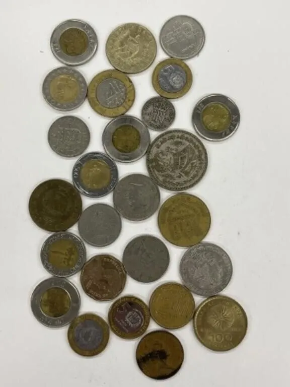 Select World Coins With Silver