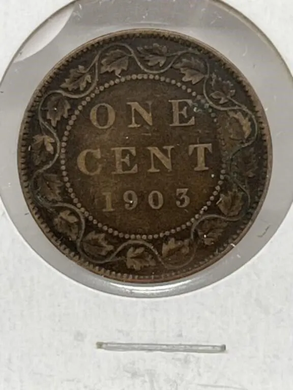 1903 Cdn Large Penny
