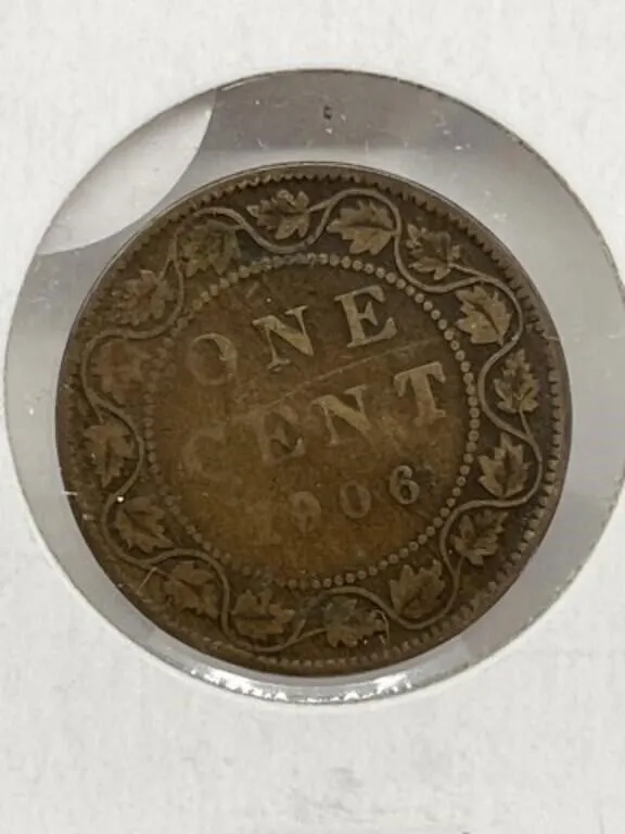 1906 Cdn Large Penny