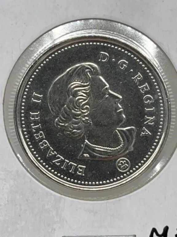 2015 Cdn 50 Cent Coin
