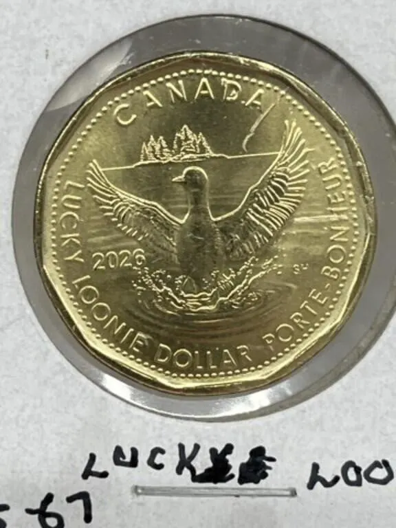 1926 Cdn Loonie- Lucky Loonie