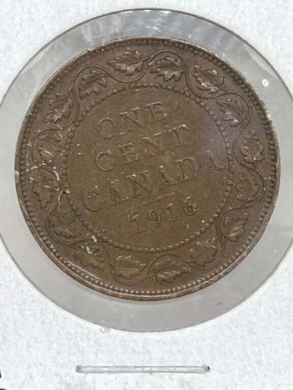 1916 Cdn Large Penny