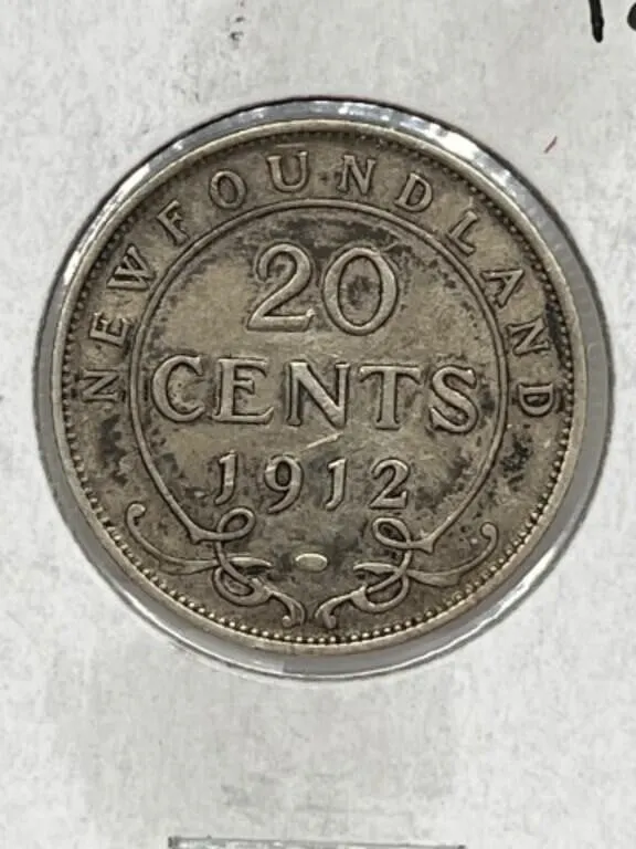 1912 Nfld 20 Cents