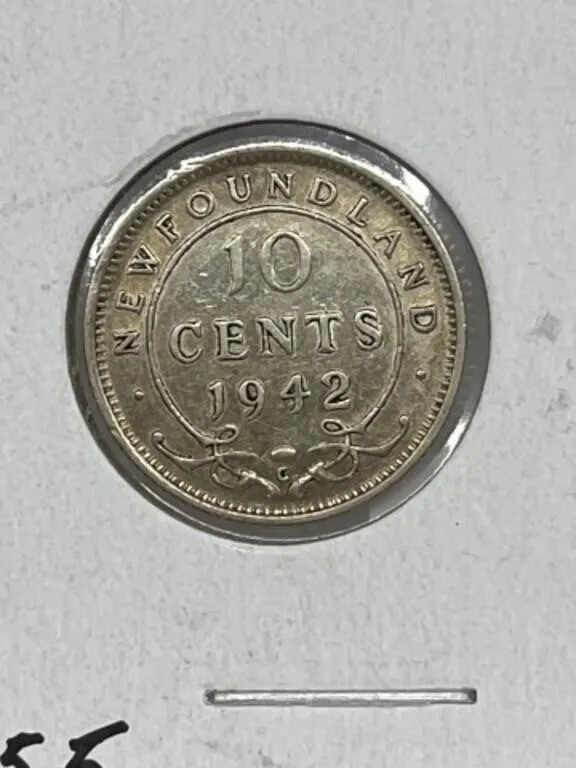 1942 Nfld 10 Cents