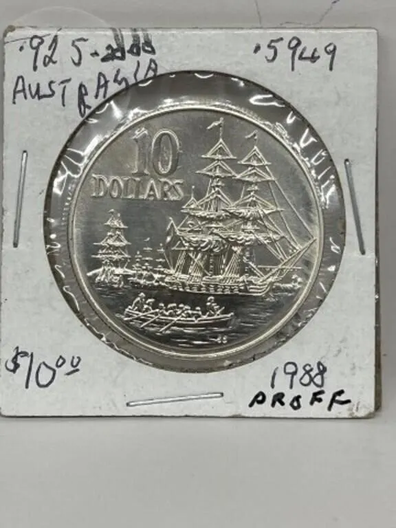 1988 Australia $10 Coin