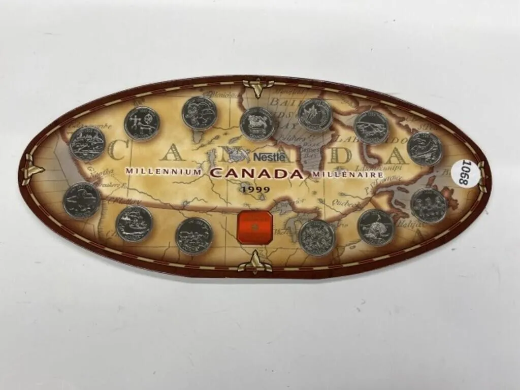 1999 Cdn Millennium Quarter Collection