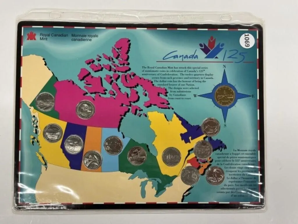 Cdn 125th Quarter Collection Plus Loonie