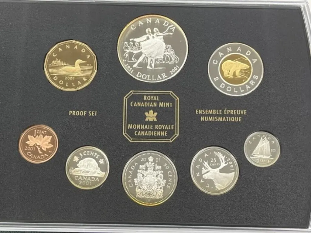 2001 Cdn Proof Set - Ntl Ballet