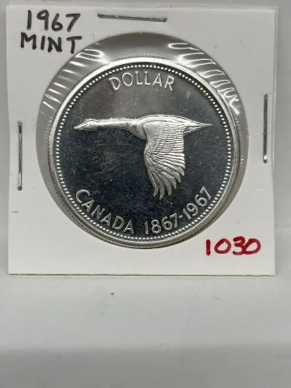 1967 Cdn Silver Dollar - Mint
