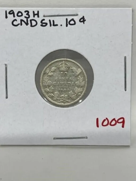 1903h Cdn Silver 10 Cent
