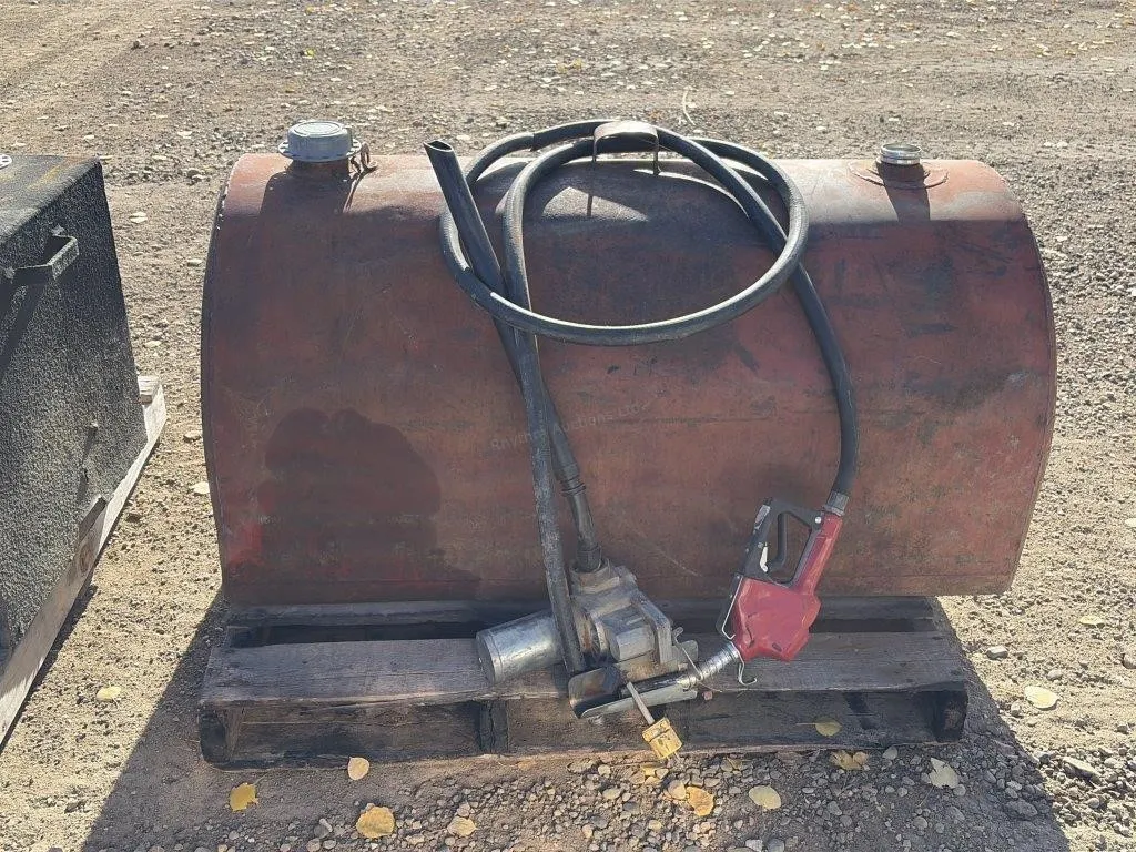 Red Tidy Tank & Pump