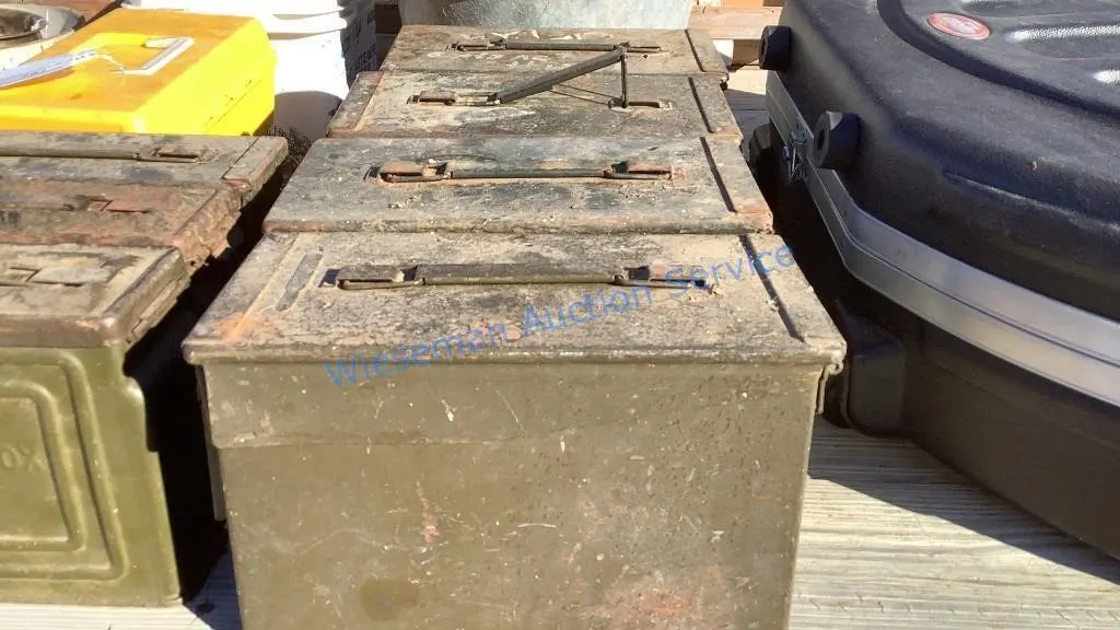 AMMO BOXES (QTY 4)
