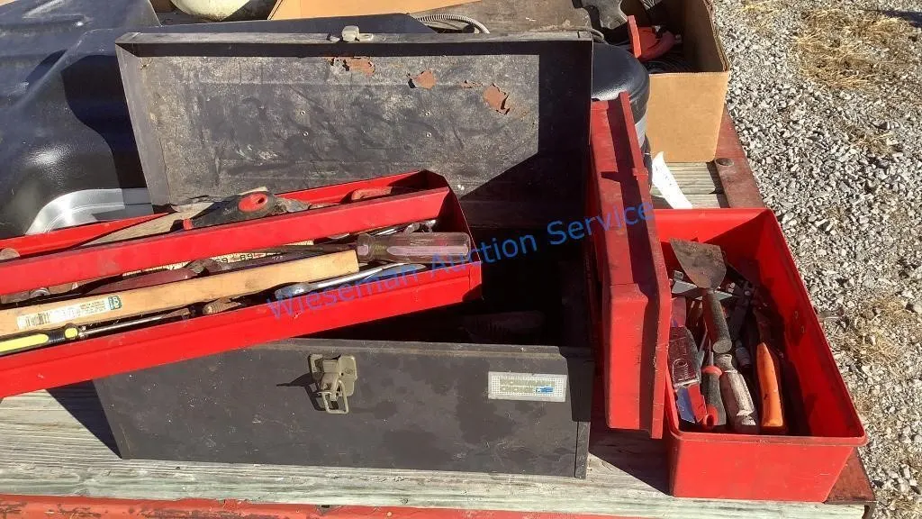 TOOLBOXES AND CONTENTS