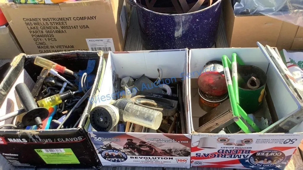 TOOLS - MISCELLANEOUS (3 BOXES)