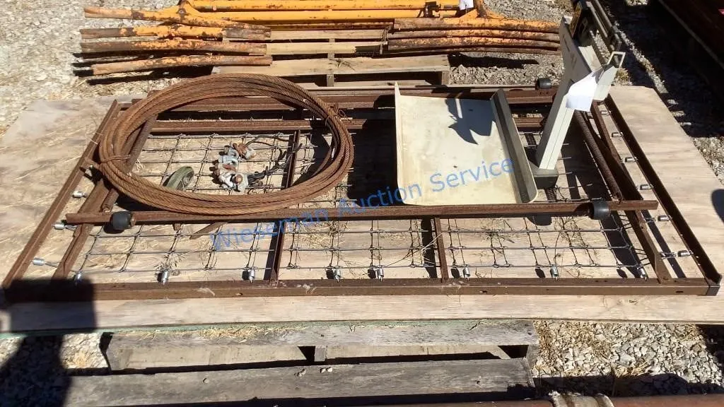 SCRAP METAL AND PLYWOOD SHEETS