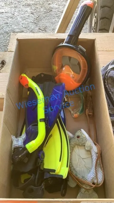 YOUTH SNORKEL SETS, BACKPACK, MISC