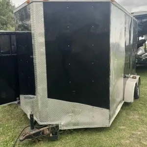Salvage Vehicle - 6ft x 12ft T/A Cargo Trailer.