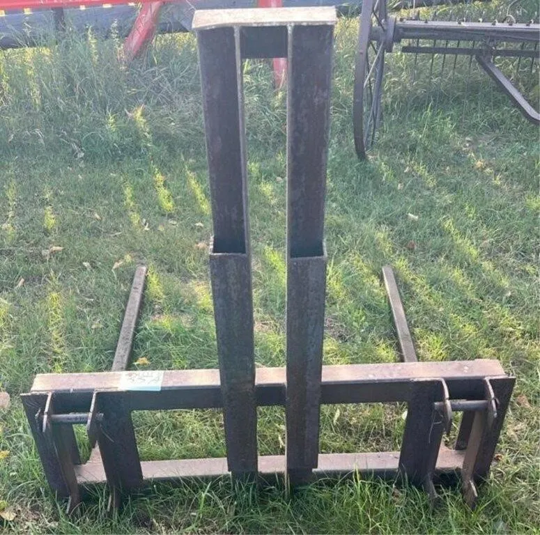 Home Built Pallet Forks for FEL. #LOC: OK Tire