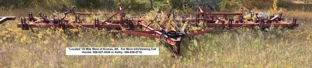 *OFF SITE* 32ft CCIL Cultivator. *Located 1/8