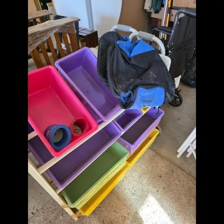 Home Garden Toy Organizer Wheelchair Sports Bag L