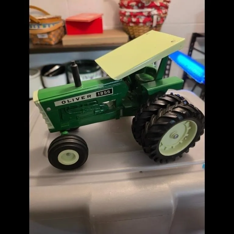 Vintage Oliver 1855 Diecast Tractor Toy