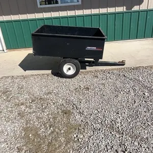 Craftsman Tow-Behind Poly Dump Cart