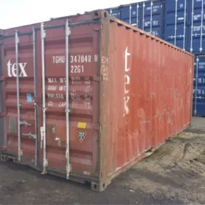 DAMAGED 2004 Standard 20 Ft Shipping Container TGH