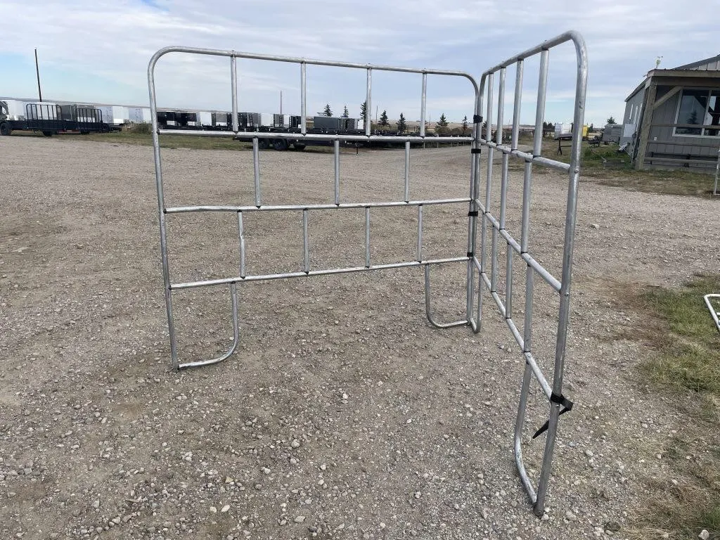 3 - 6' Aluminum Travel Panels & 1 For Parts