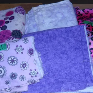 UNCLAIMED STORAGE:  6 BUNDLES ASSORTED FABRIC