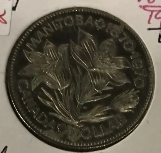 1970 - 1970 CH/BU MANITOBA CANADA DOLLAR