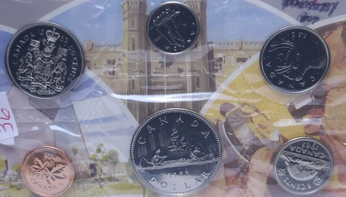 1983 PROOF CANADA MINT SEALED COIN SET