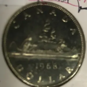 1968 UNCIRCULAED CANADA VOYAGER DOLLAR