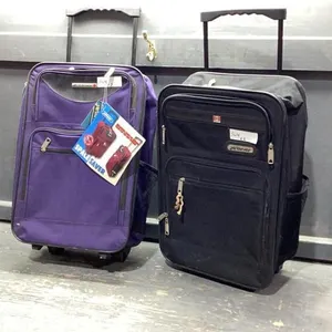 (2)JETLINER COLLAPSIBLE CARRY ON SUITCASES