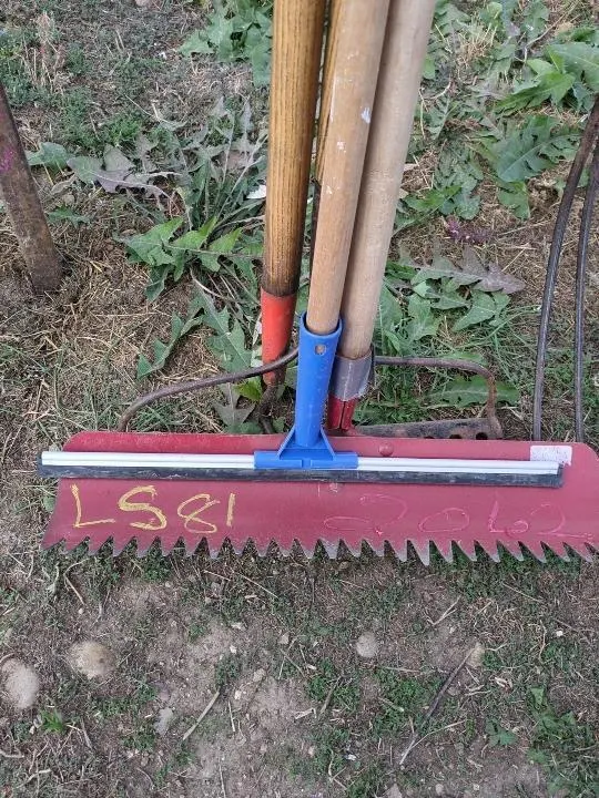 Hoe, Rakes, Squeegee